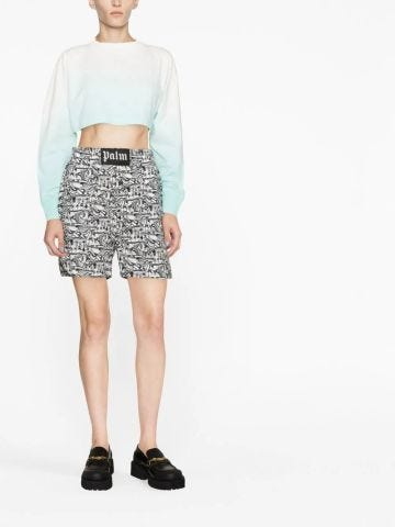 Boxer shorts with all over print