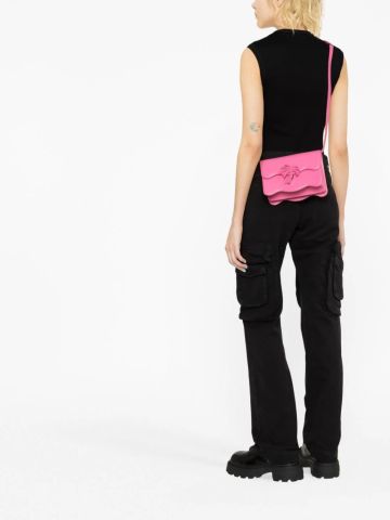 Pink Palm Beach Shoulder Bag