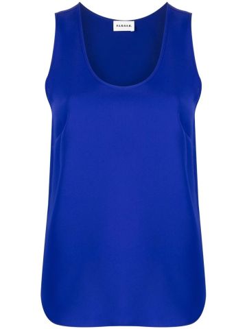 Blue Panty Top with round neckline