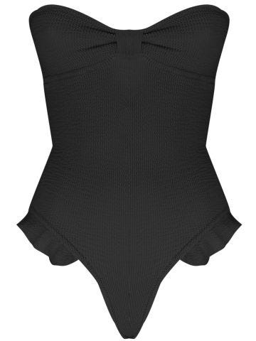 Strapless swimming costume Laila black