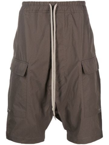 Grey cargo shorts