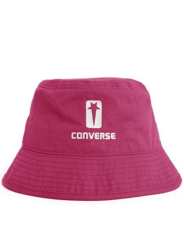 Cappello bucket Converse x Drkshdw rosa