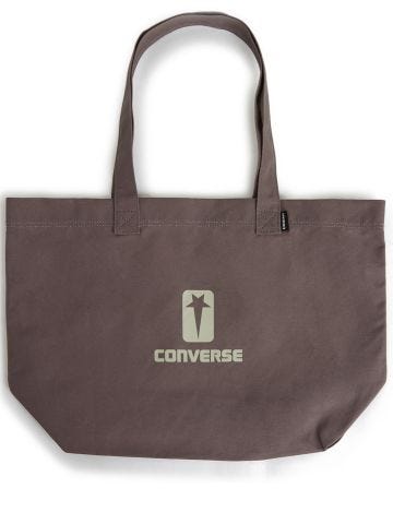 Converse x Drkshdw brown tote bag