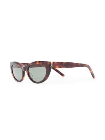 Cat-eye tortoiseshell sunglasses