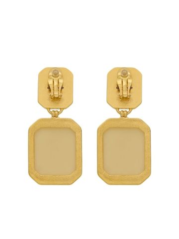 Cabochon Octogone earrings