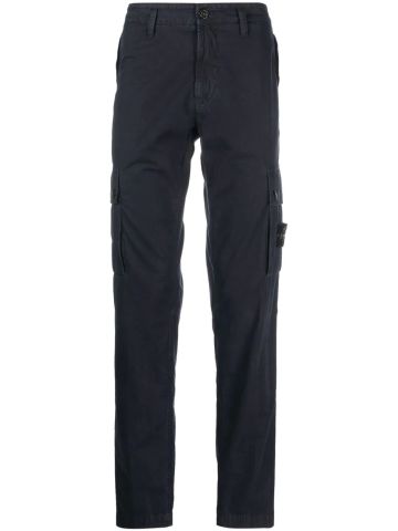 Pants with side cargo pocket detail