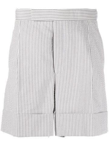 Striped tailored shorts