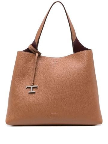 T Timeless brown tote bag
