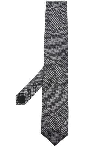 Grey Jacquard tie