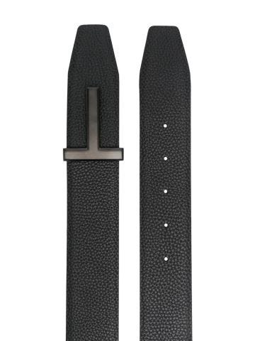 Total black belt with buckle