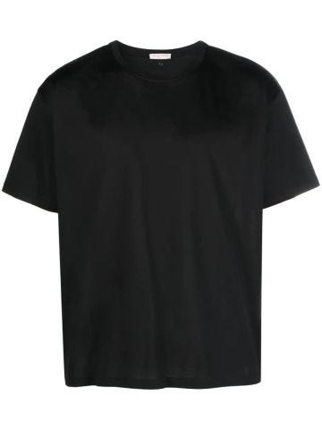 Valentino t-shirt nera a maniche corte
