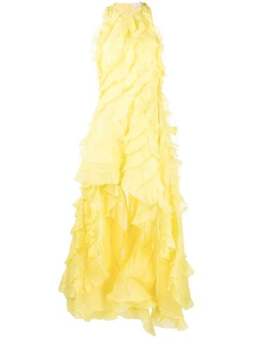 Wonderland
 yellow dress with ruffles
