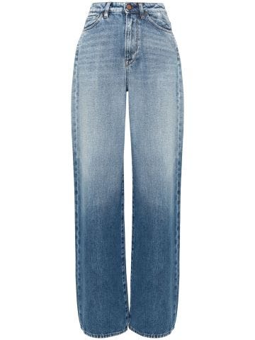 Flip Jean Mid-rise wide-leg jeans