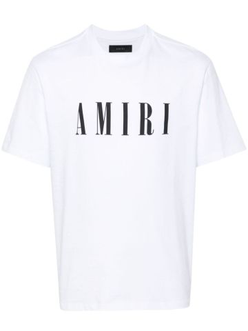 Core logo-print cotton T-shirt