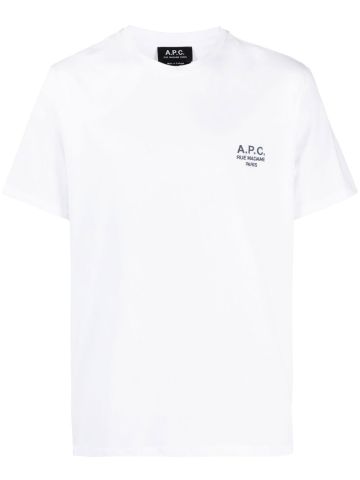 White T-shirt with logo print
