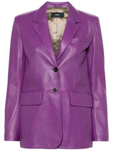 Purple Brussels blazer