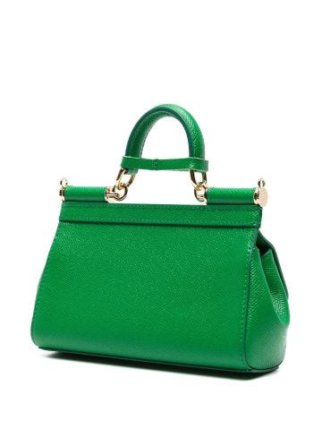 Green Small Sicily leather bag