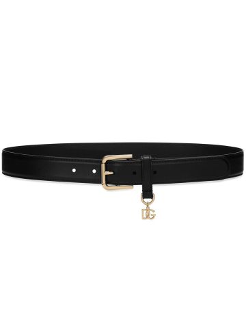 DG-charm leather belt