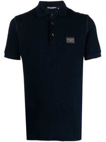 DG Essentials blue polo shirt