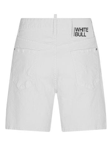 Bermuda shorts with White Bull logo