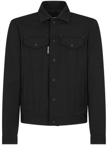 Button-up shirt jacket