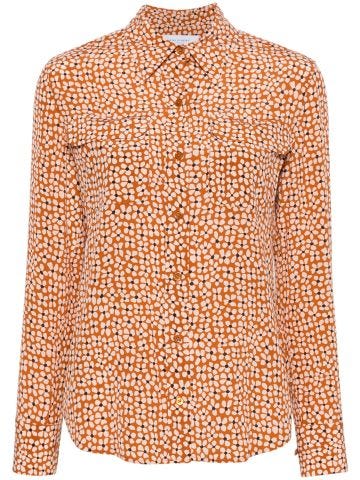 Signature shirt with flower print