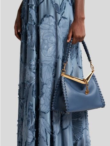 Vela blue medium bag