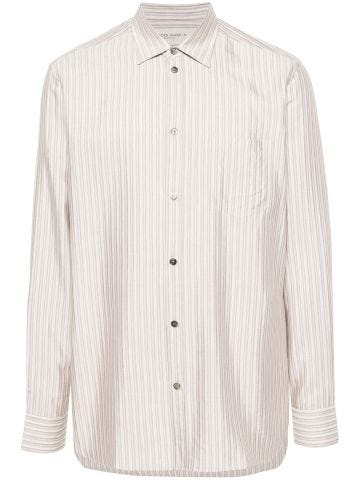 Long-sleeve striped shirt