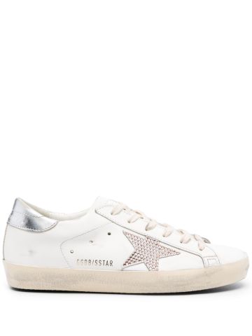 Super-Star leather sneakers silver details