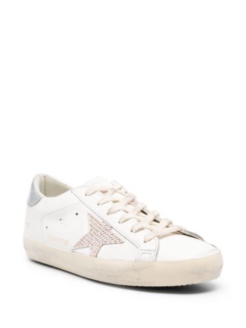 Super-Star leather sneakers silver details