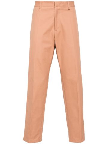 Pantaloni in cotone rosa