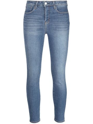 Jeans skinny Margot a vita alta
