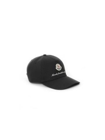 Cappello da baseball nero con logo