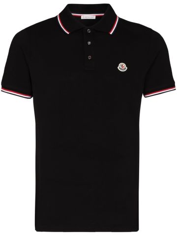 Black logo Polo Shirt