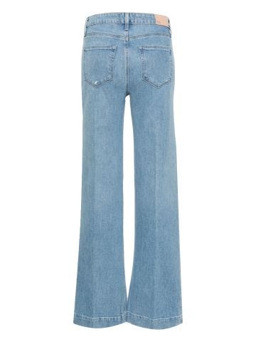 Leenah high-rise wide-leg jeans