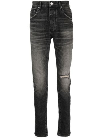 Jeans slim P001 con vita bassa