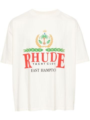 East Hampton Crest cotton T-shirt