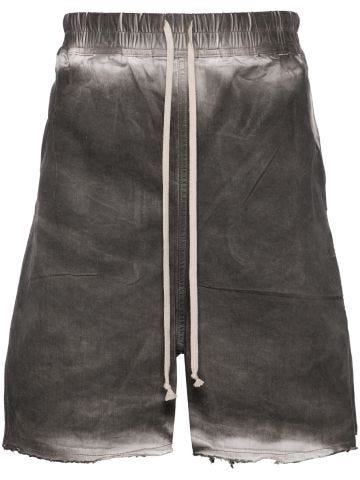 Long Boxers faded-effect shorts