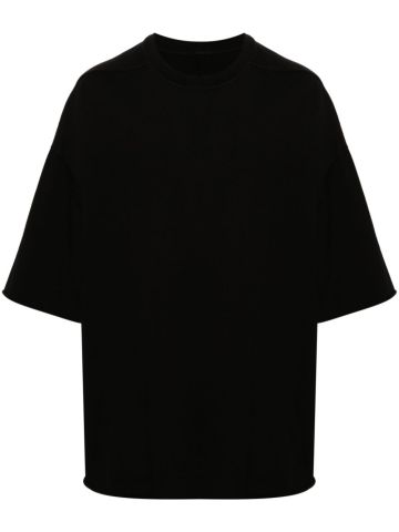 Black Tommy cotton T-shirt
