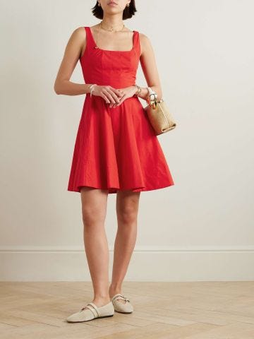Red Mini Wells mini dress