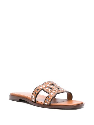 Kate studded leather sandals