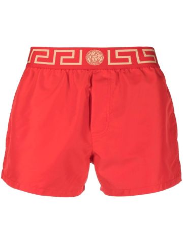 Greca logo swim shorts