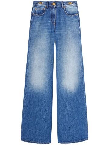 Medusa 95 mid-rise flared jeans