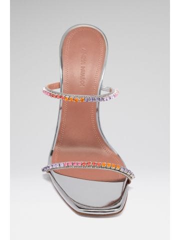 Sandalo Gilda con cristalli multicolore