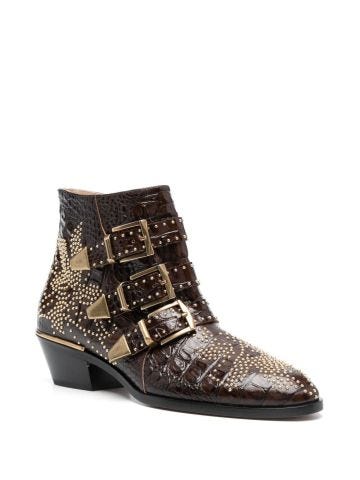 Susanna 50mm studded ankle boots