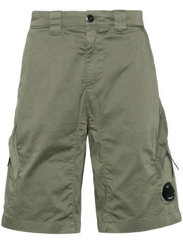 Stretch-cotton cargo shorts