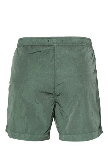 Green Eco-Chrome R swim shorts