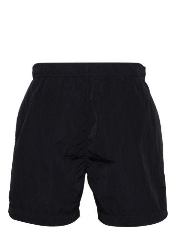 Black Eco-Chrome R swim shorts