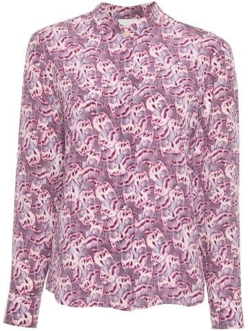 Ilda Floral-print long-sleeve shirt