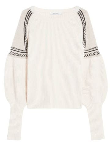 Women's wool and cashmere sweater